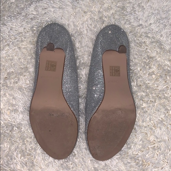 Sparkly silver call it spring heels (worn 1 time) - Picture 4 of 4